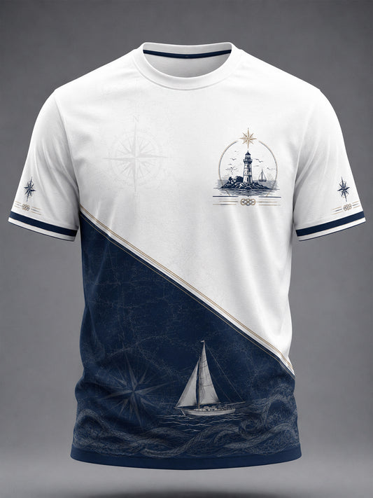 T-shirt pour hommes imprimé celtique de Bretagne, France