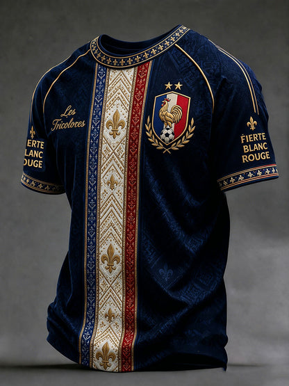 T-shirt manches courtes France Football pour homme