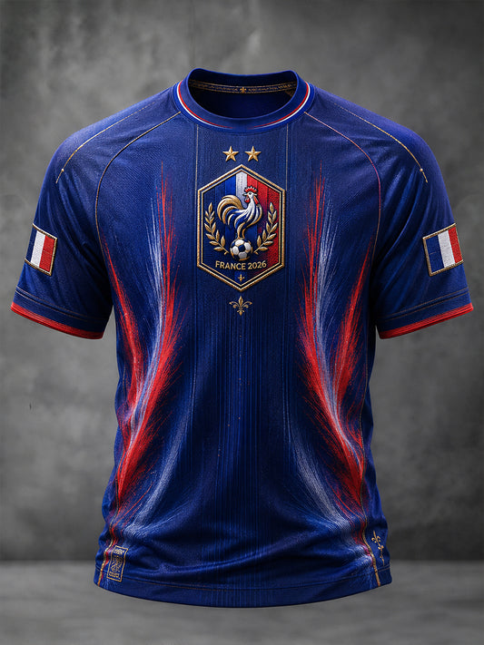 T-shirt manches courtes France Football pour homme