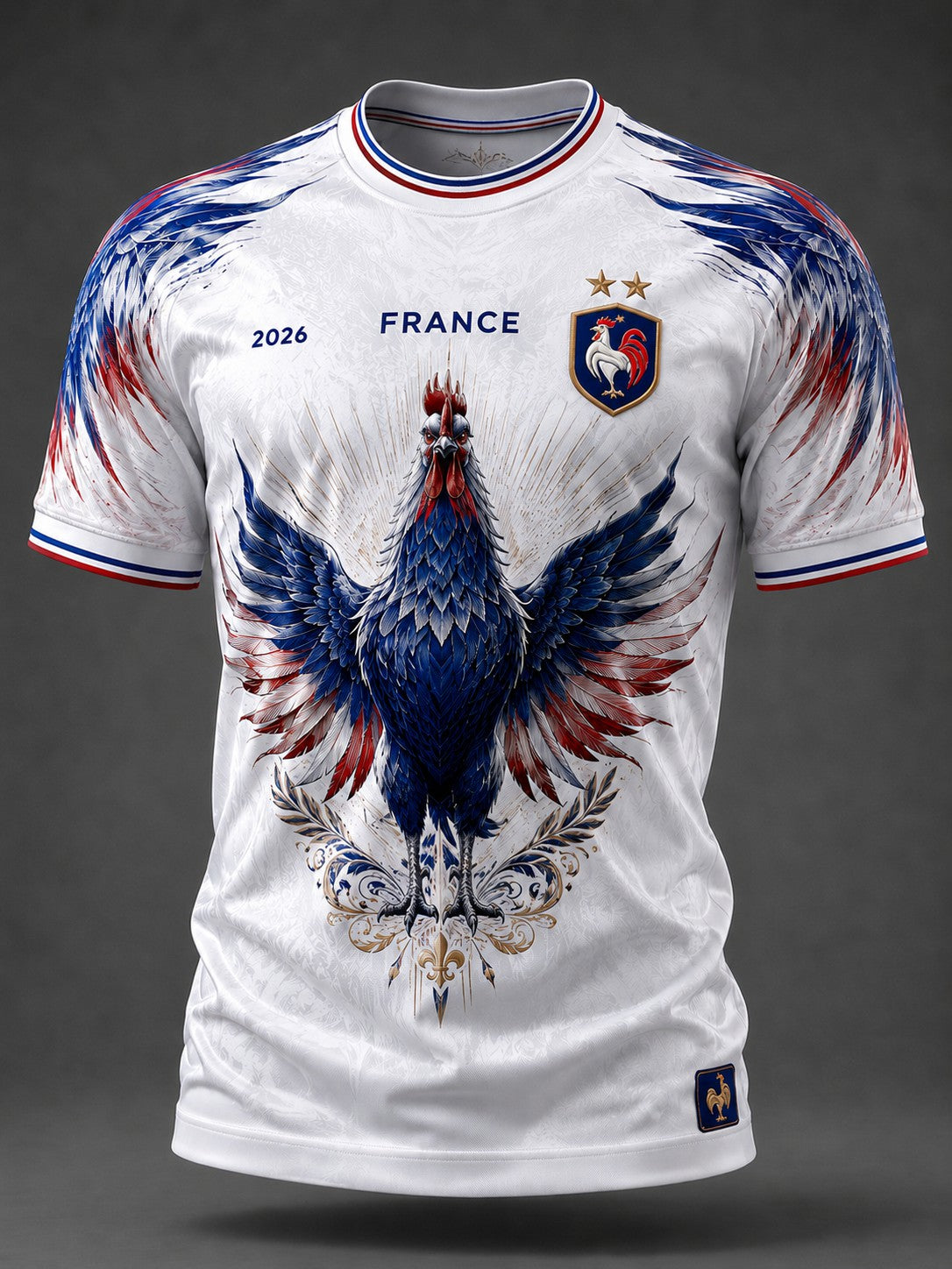 T-shirt homme imprimé France Football