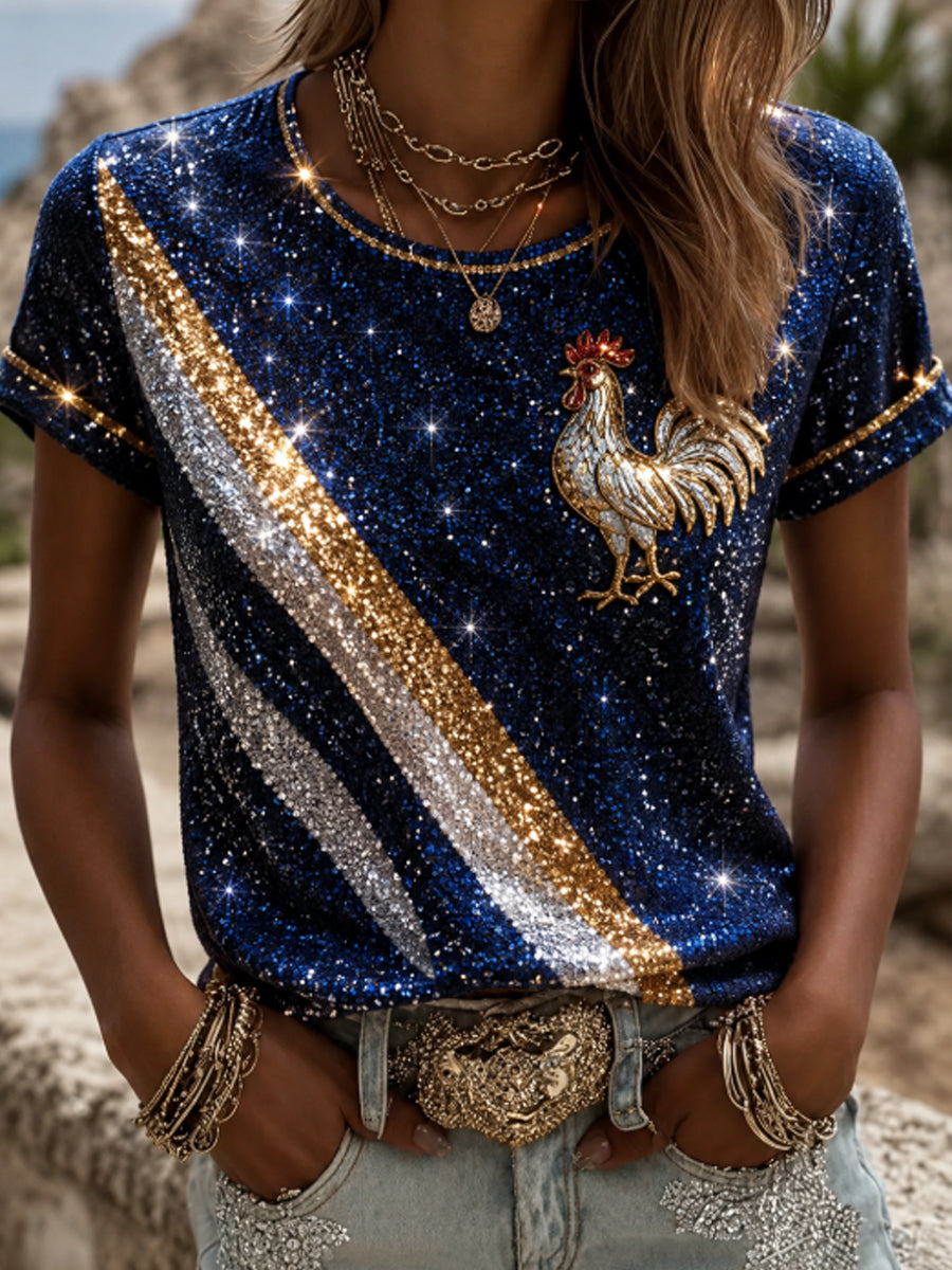 T-shirt manches courtes femme