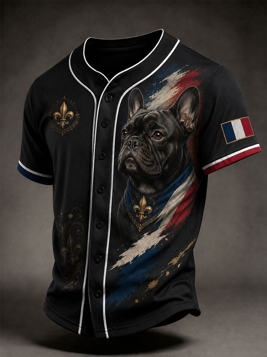 Chemise unisexe French Bulldog