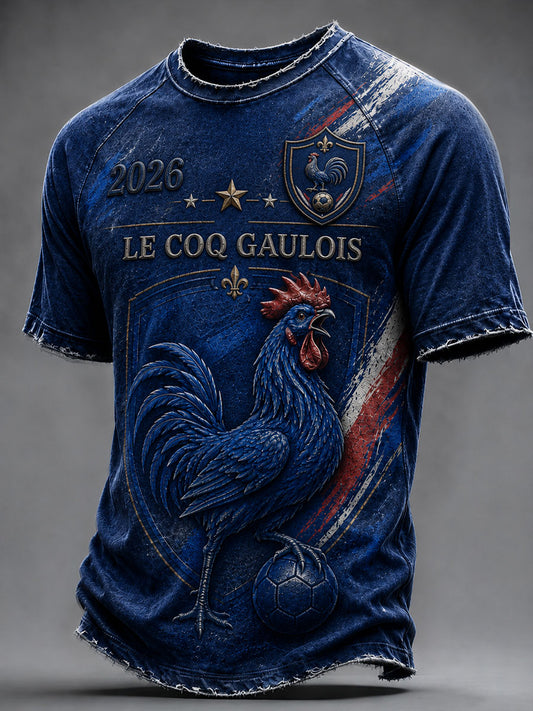 T-shirt manches courtes France Football pour homme