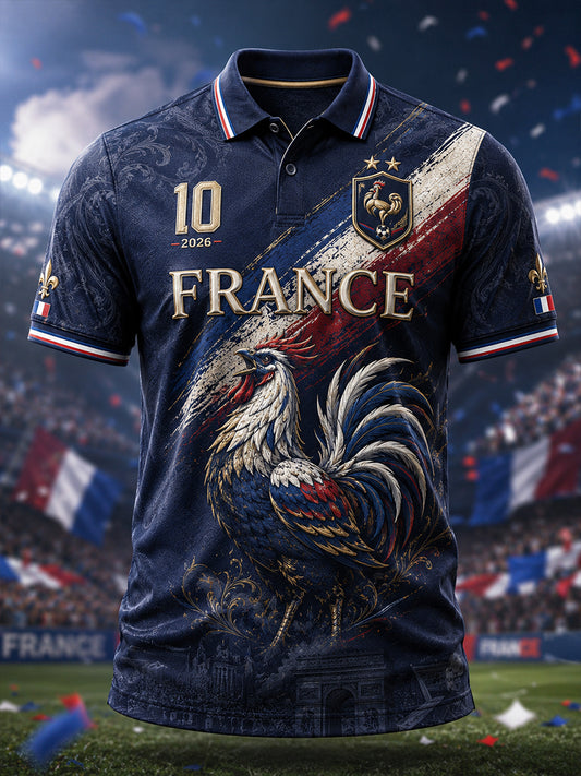 T-shirt manches courtes France Football pour homme