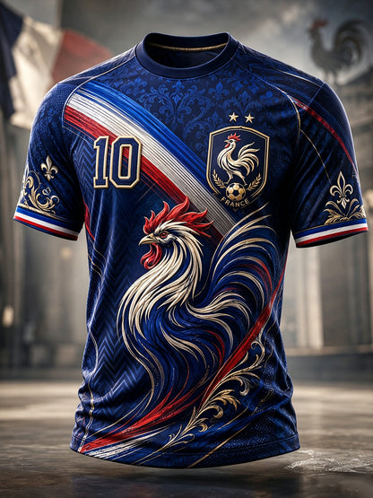 T-shirt manches courtes France Football pour homme