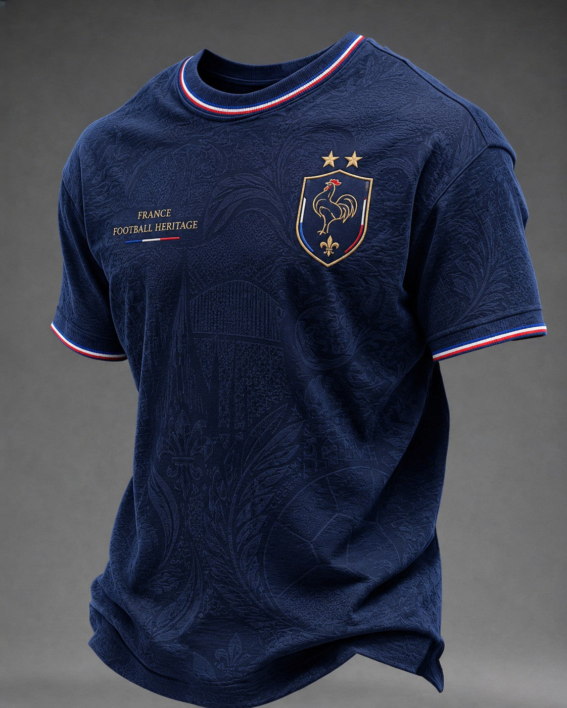 T-shirt homme France Football imprimé