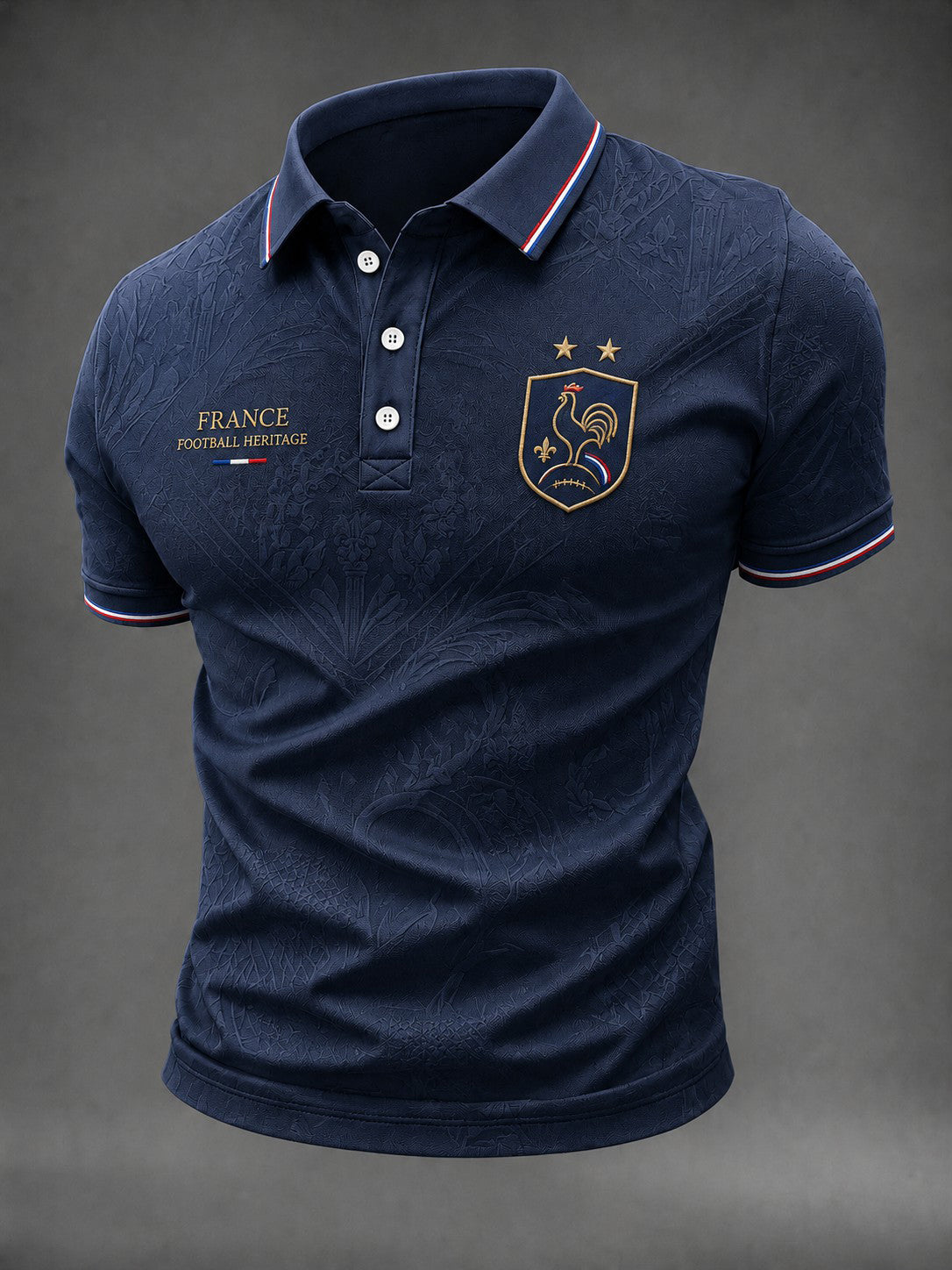 Chemise pour hommes imprimée France Football