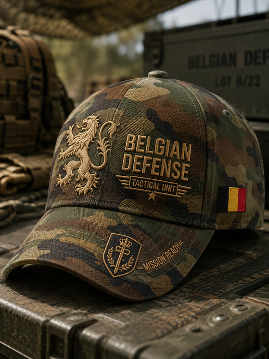 Chapeau Homme Style Vintage Imprimé Militaire