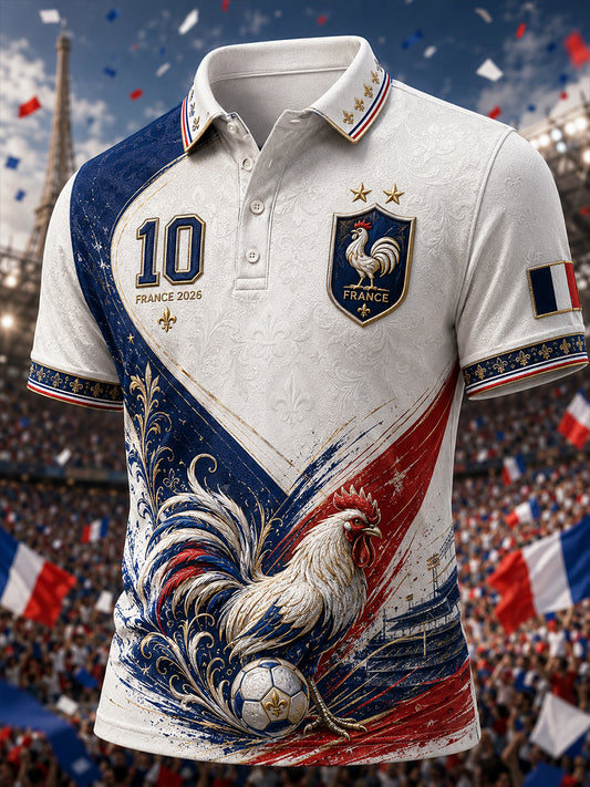 T-shirt manches courtes France Football pour homme