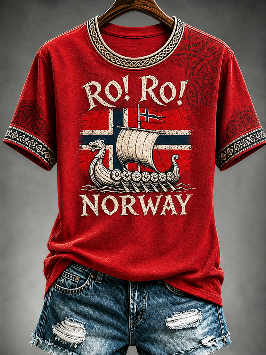 Femmes Ro! Ro! T-shirt manches courtes Norvège