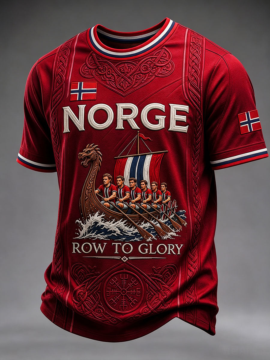 T-shirt à manches courtes Norge Row To Glory Homme