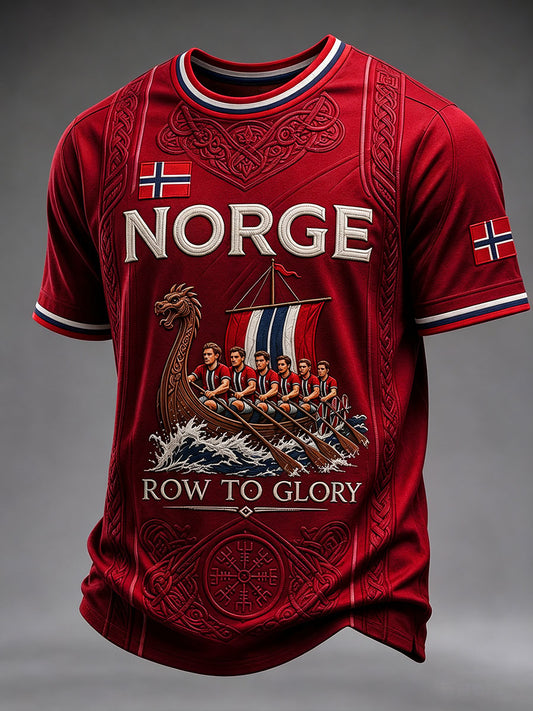 T-shirt à manches courtes Norge Row To Glory Homme