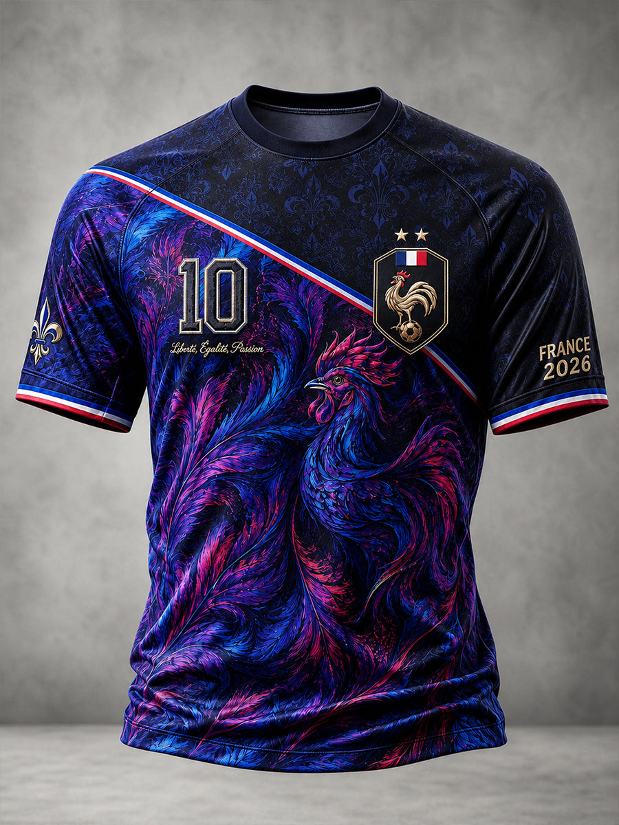 T-shirt manches courtes France Football pour homme