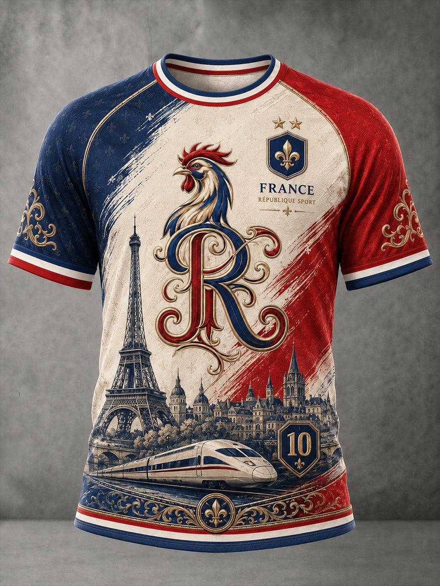 T-shirt manches courtes pour hommes