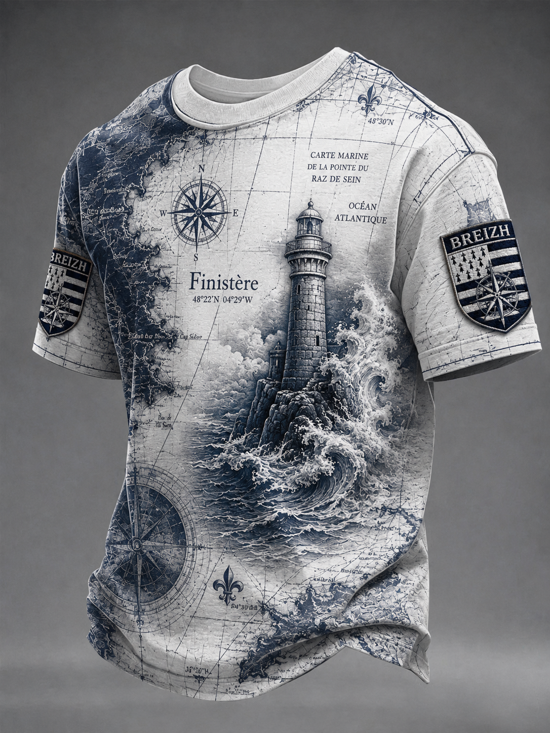 T-shirt à manches courtes Brittany In France Homme