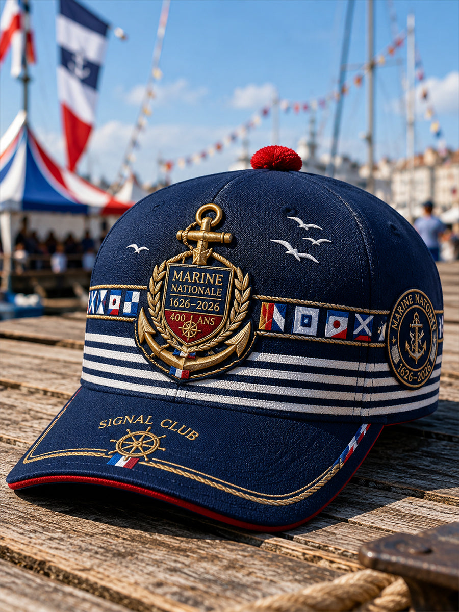 Chapeau de la Marine française unisexe