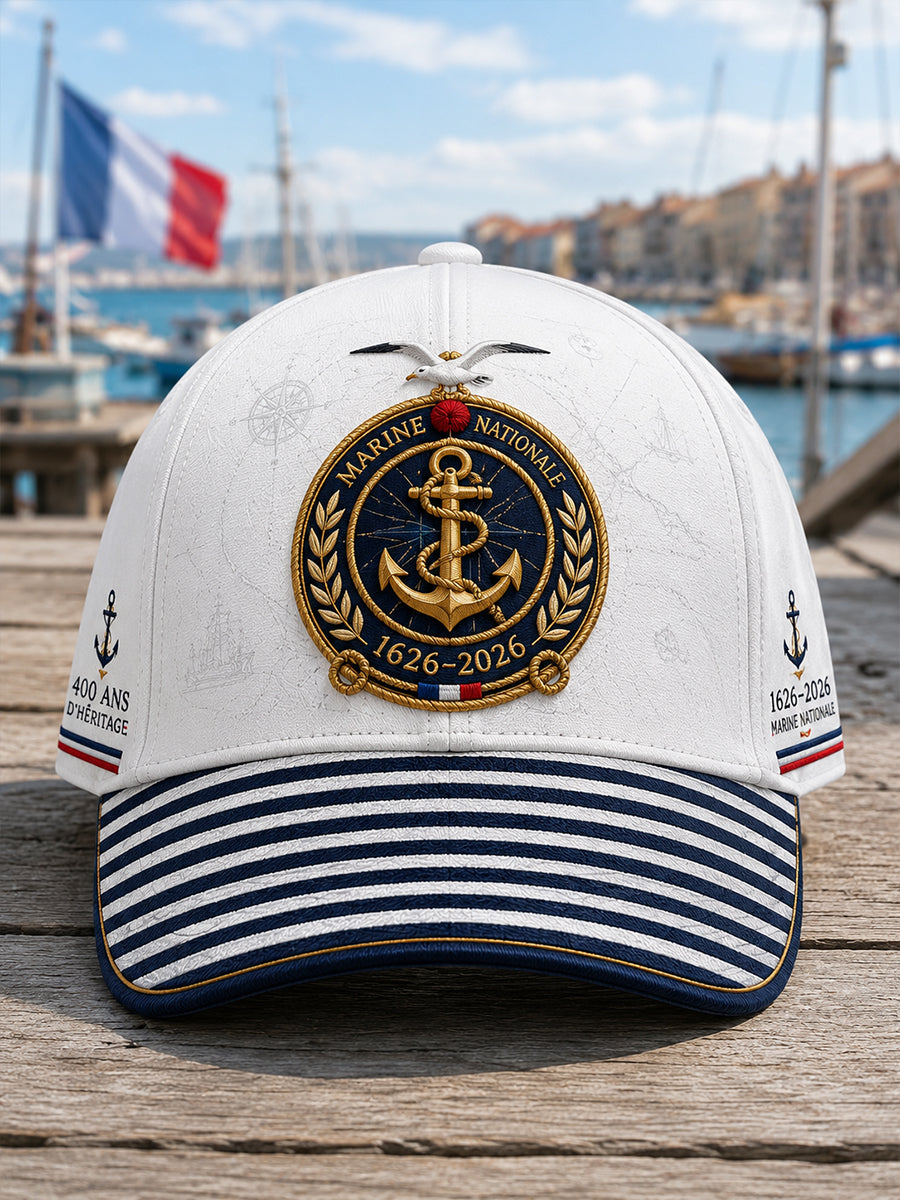 Chapeau de la Marine française unisexe