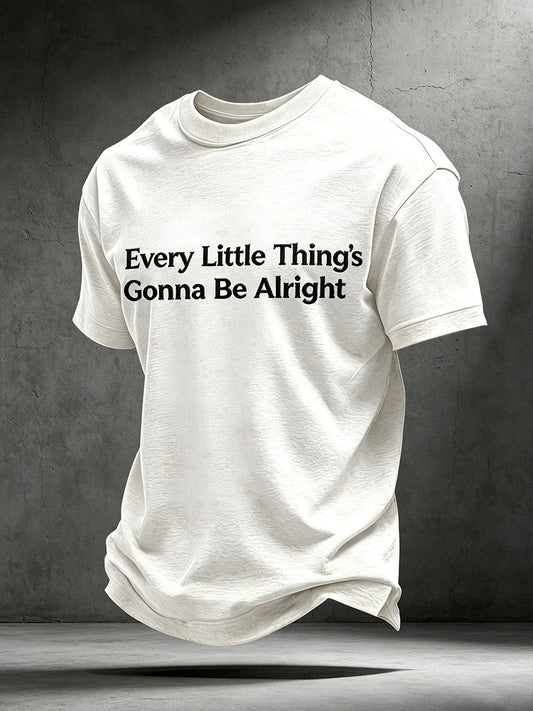 T-shirt pour hommes «Tout va bien se passer»