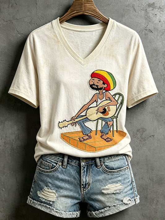T-Shirt Reggae Inspired Femme