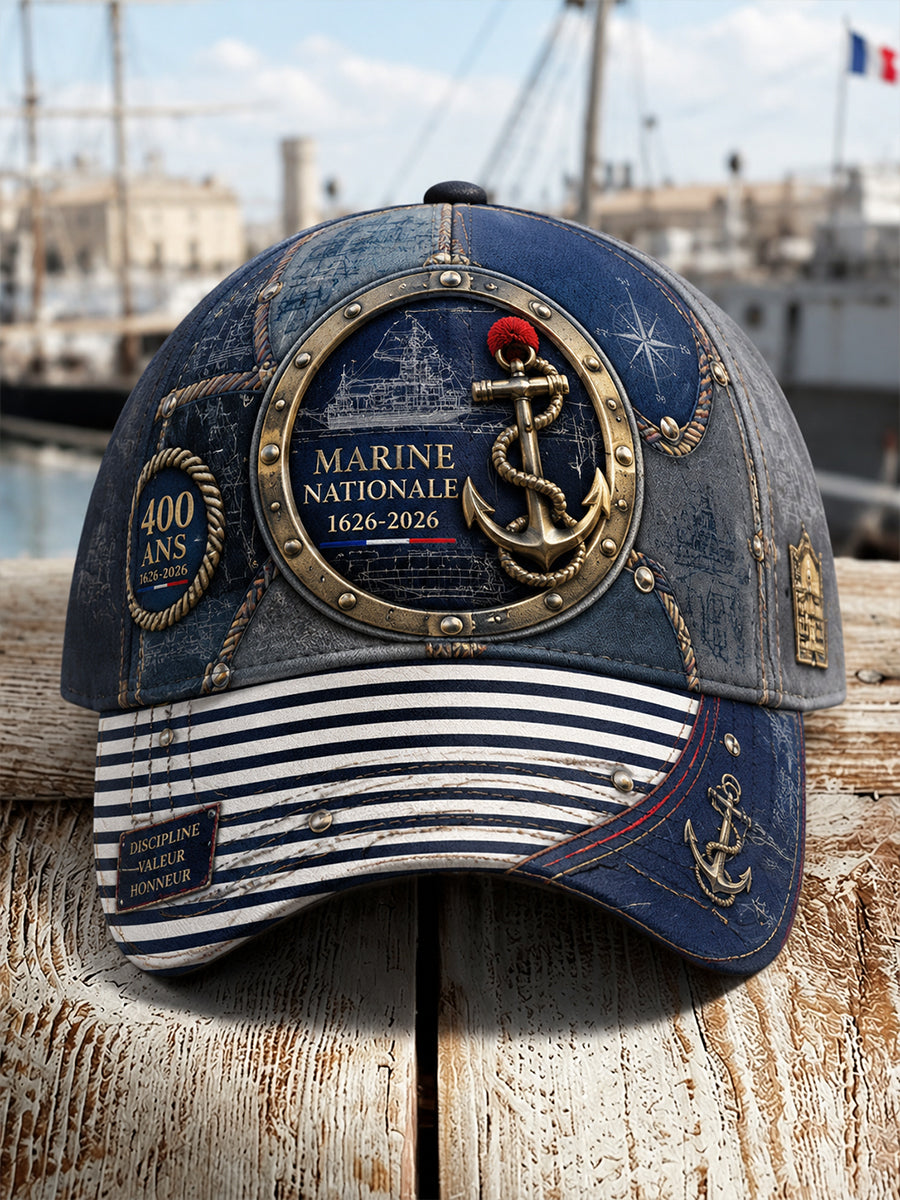 Chapeau de la Marine française unisexe