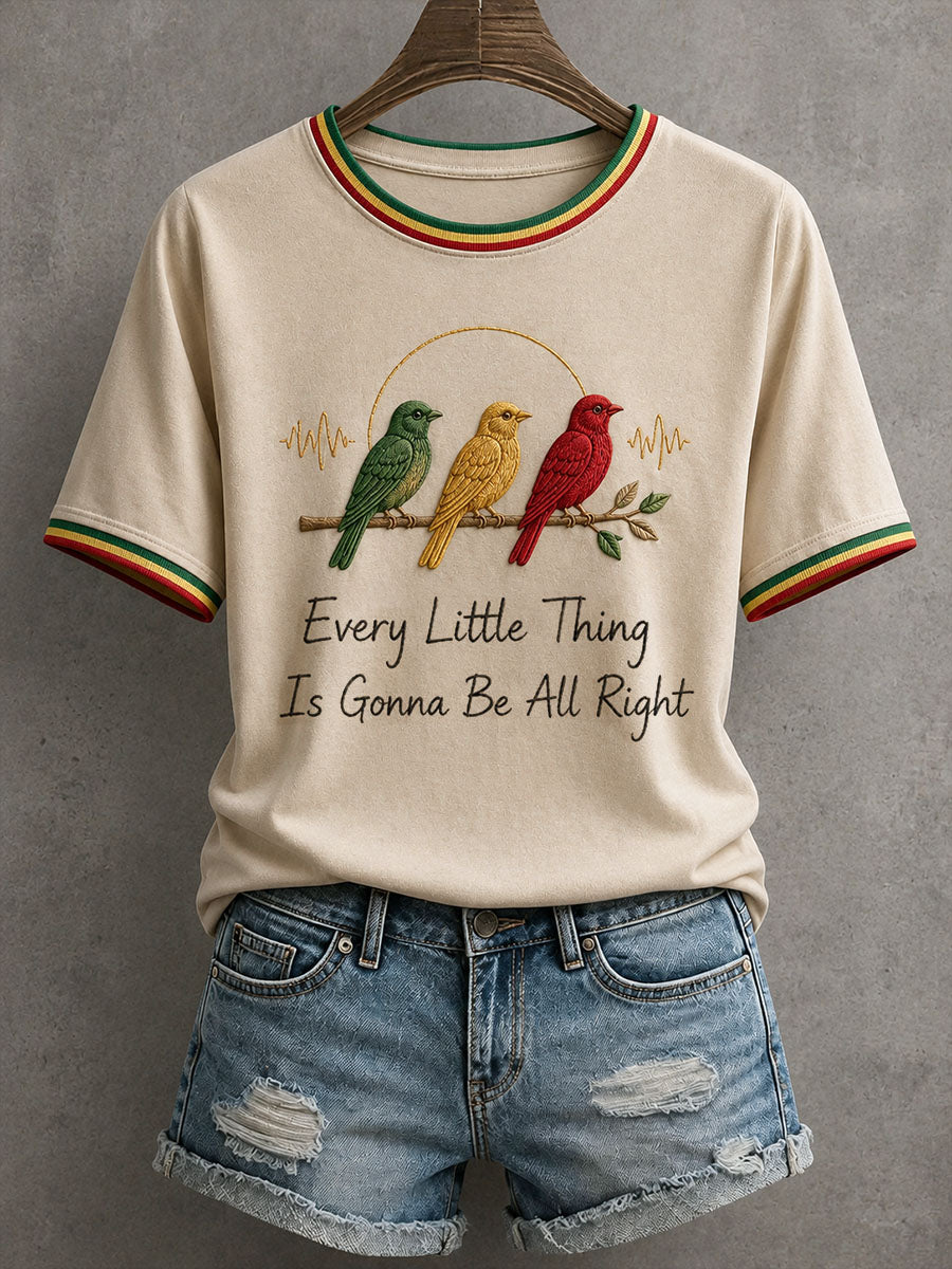T-shirt pour femmes «Tout va bien se passer»