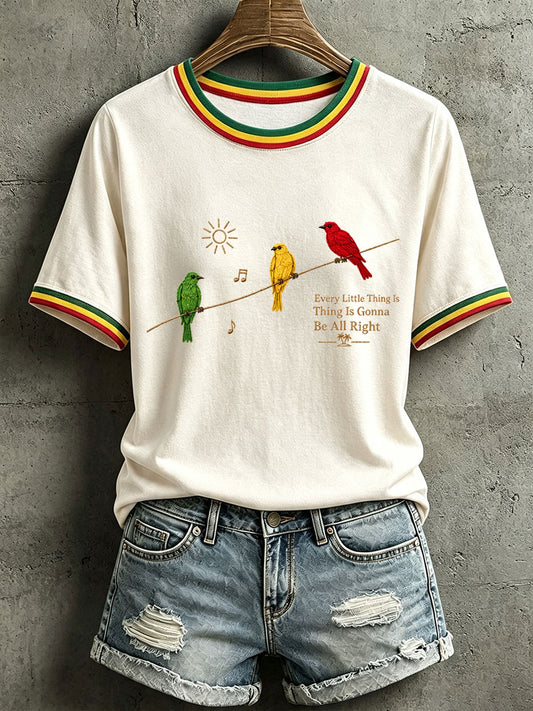 T-shirt pour femmes «Tout va bien se passer»