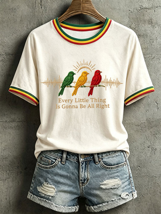 T-shirt pour femmes «Tout va bien se passer»