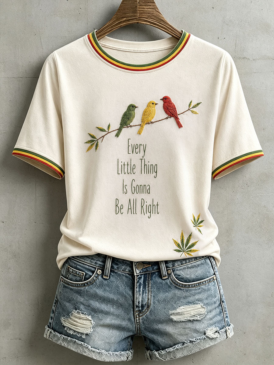 T-shirt pour femmes «Tout va bien se passer»