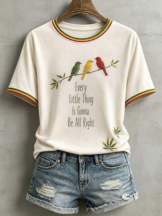 T-shirt pour femmes «Tout va bien se passer»