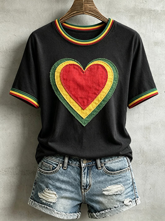 T-shirt Reggae pour femme