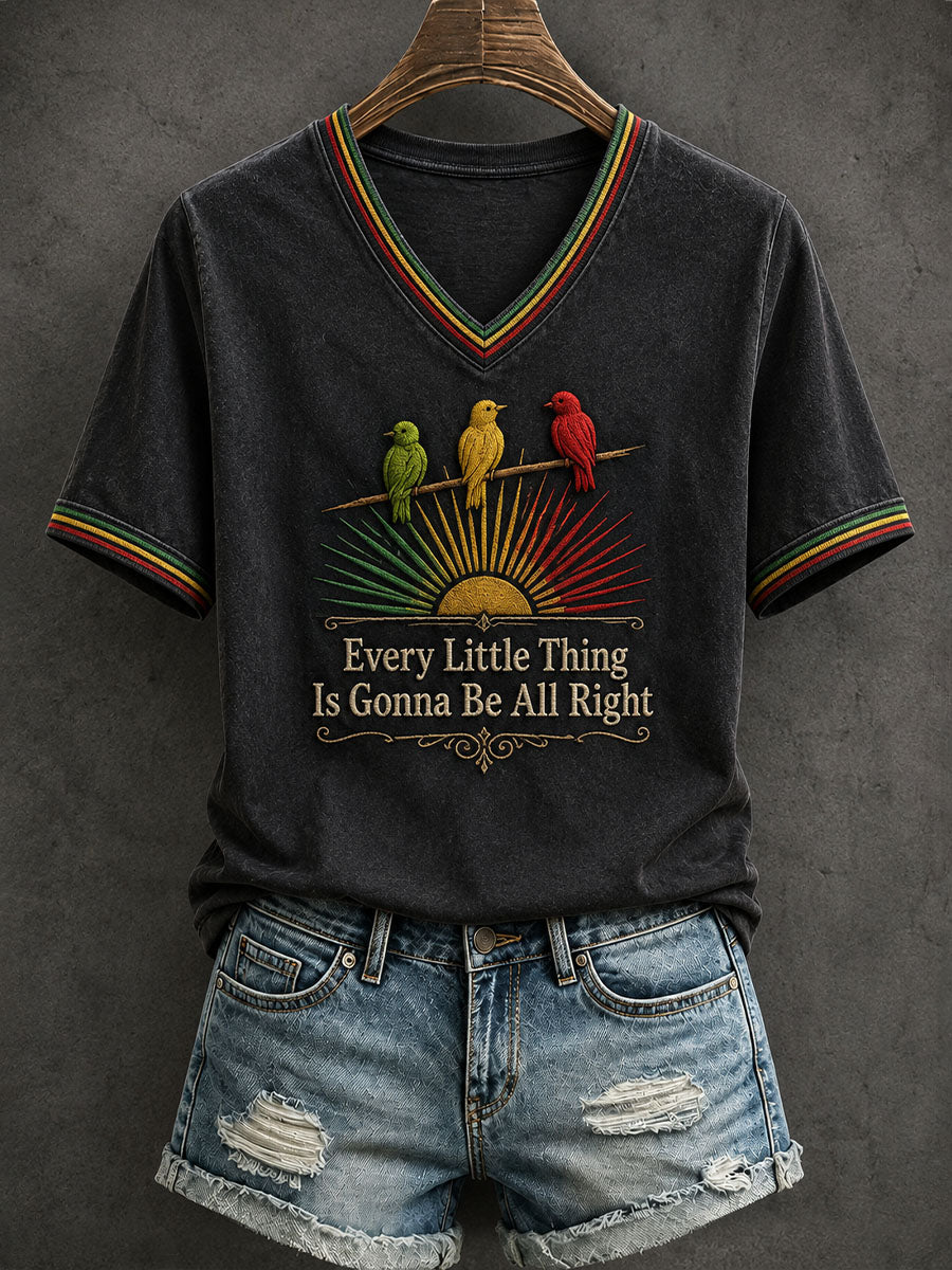 T-shirt pour femmes «Tout va bien se passer»