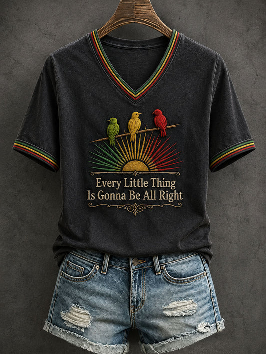 T-shirt pour femmes «Tout va bien se passer»