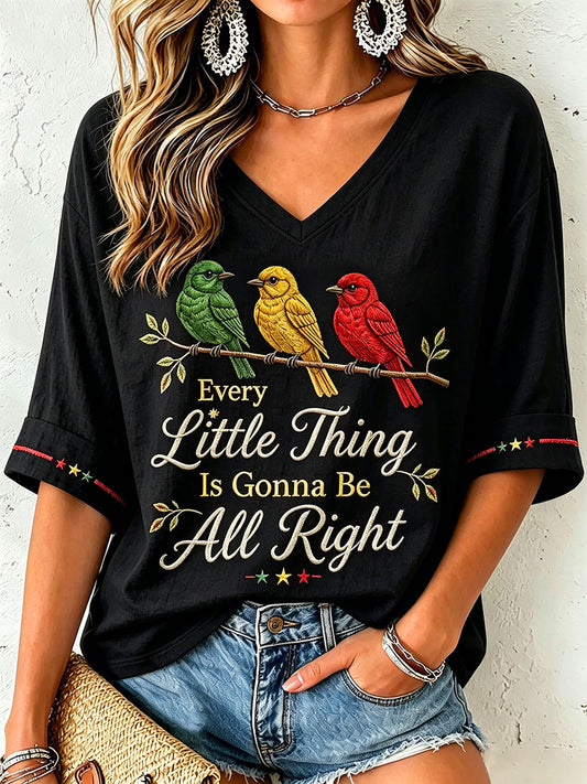 T-shirt pour femmes «Tout va bien se passer»