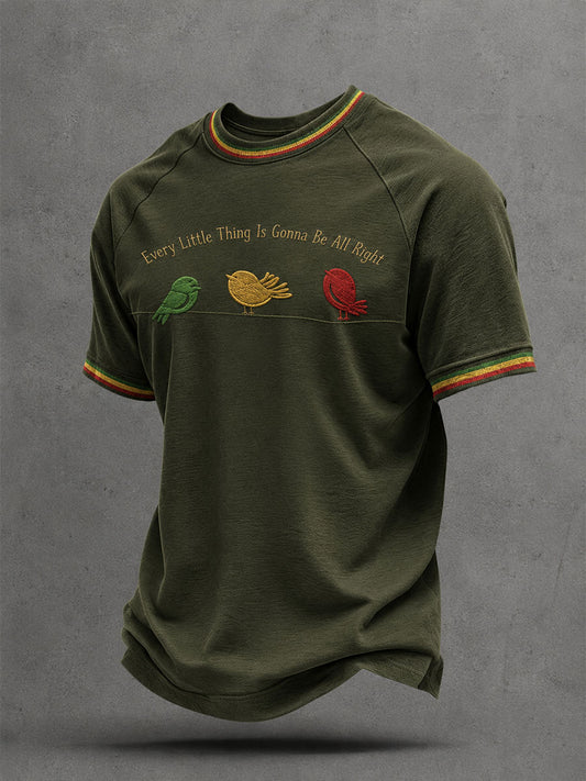T-shirt pour homme «Tout ira bien»