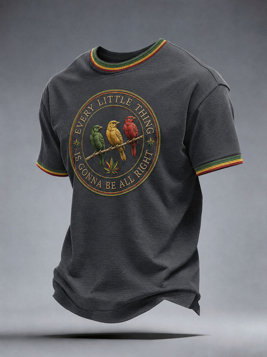 T-shirt pour homme «Tout ira bien»