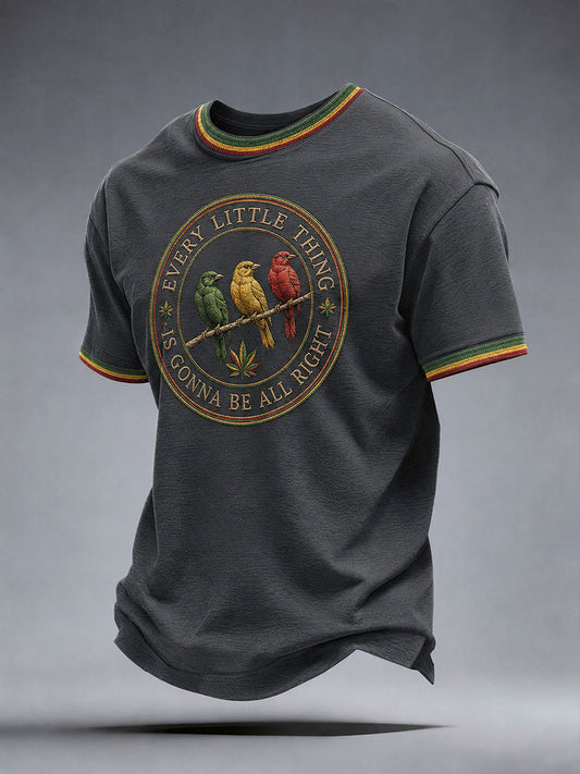 T-shirt pour homme «Tout ira bien»