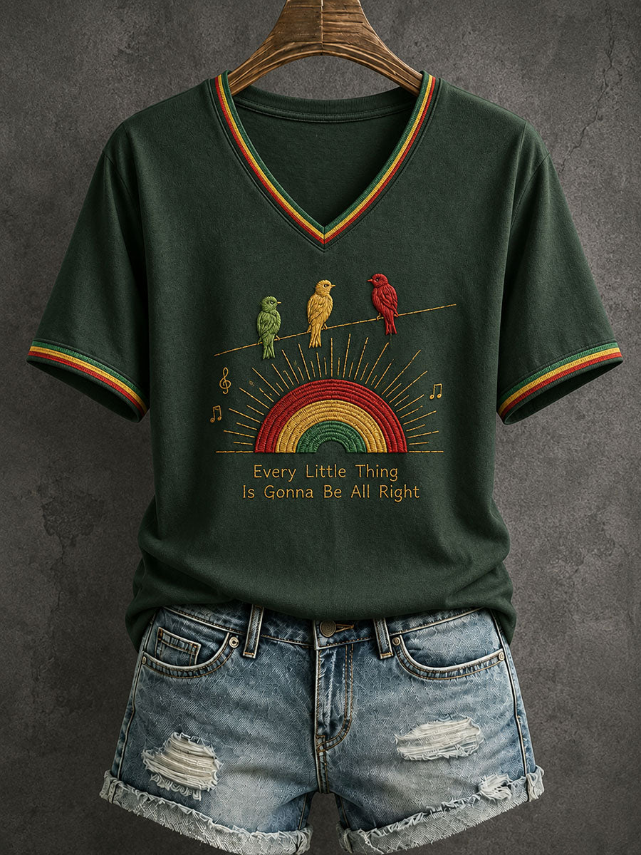 T-shirt pour femmes «Tout va bien se passer»