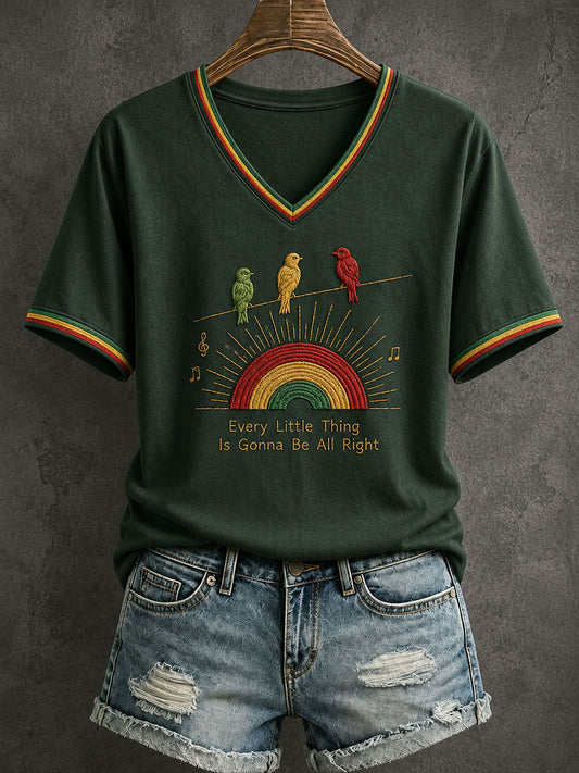 T-shirt pour femmes «Tout va bien se passer»