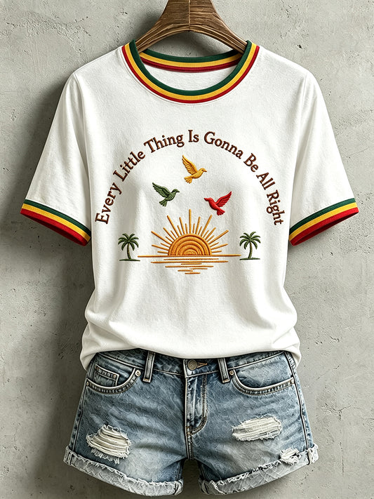T-shirt pour femmes «Tout va bien se passer»