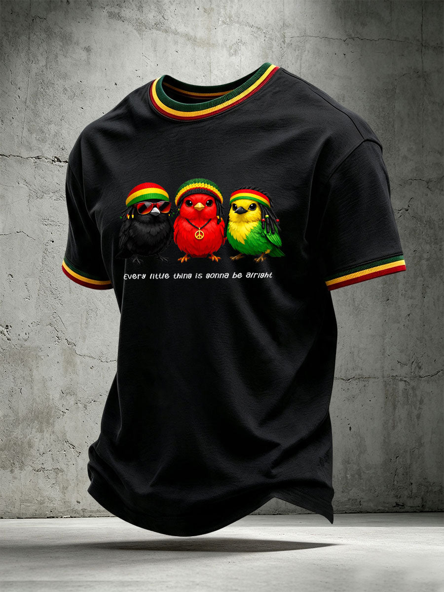 T-shirt Every Little Thing Is Gonna Be All Right Homme