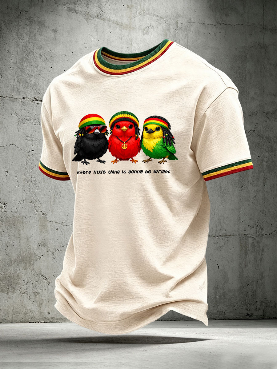 T-shirt Every Little Thing Is Gonna Be All Right Homme