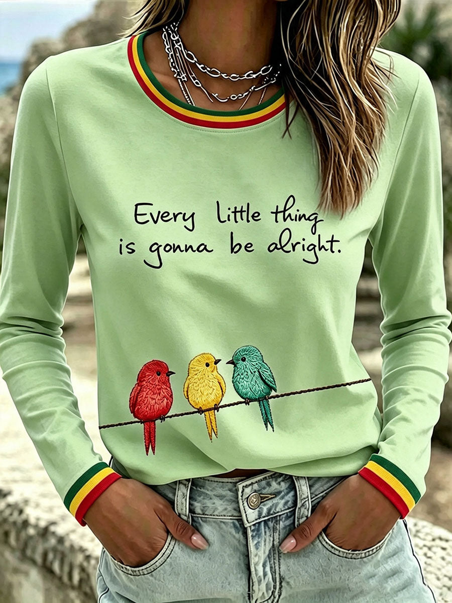 T-shirt pour femmes «Tout va bien se passer»