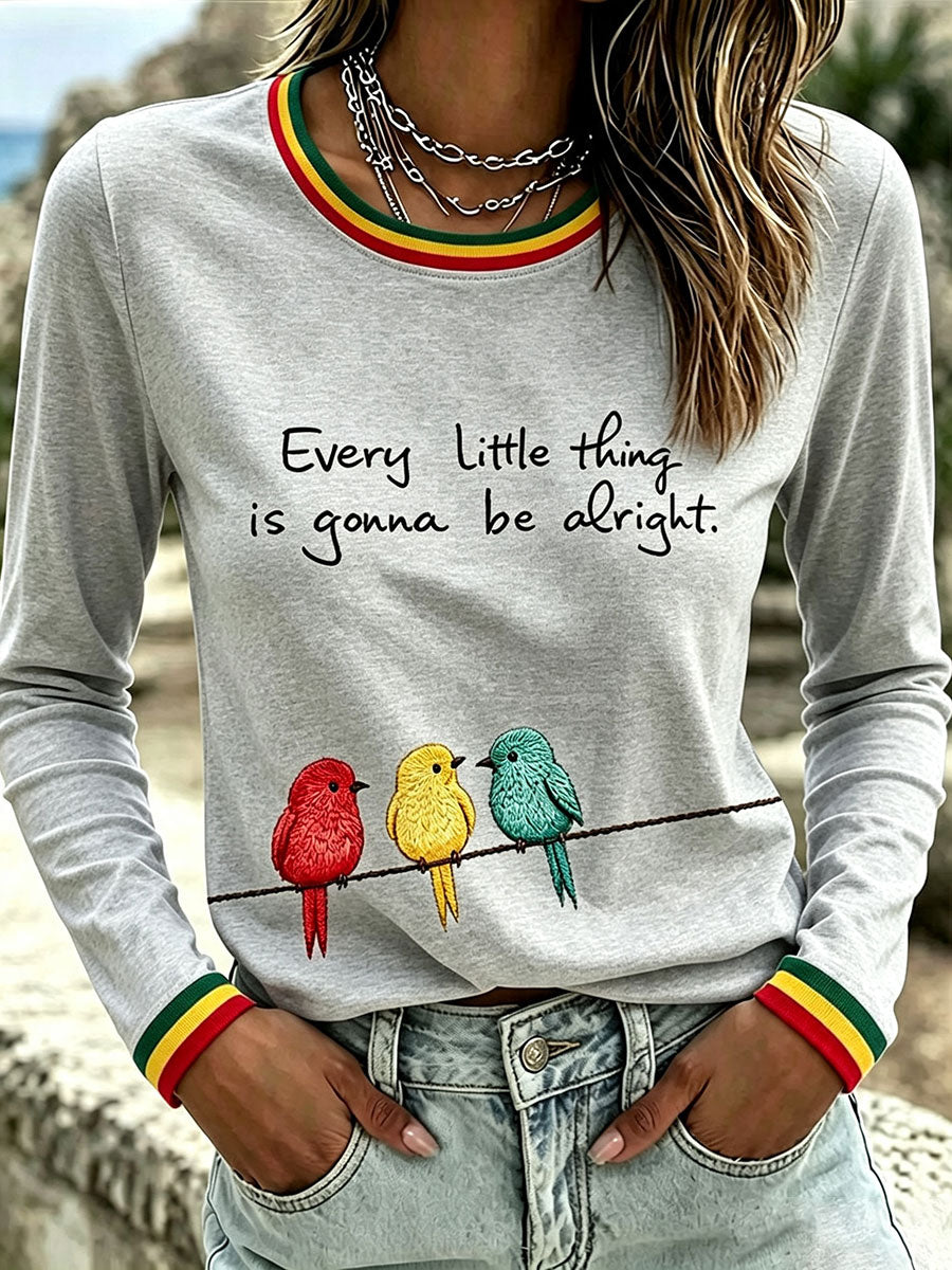 T-shirt pour femmes «Tout va bien se passer»