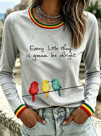 T-shirt pour femmes «Tout va bien se passer»