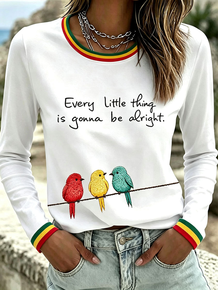 T-shirt pour femmes «Tout va bien se passer»