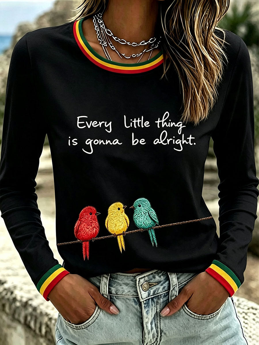 T-shirt pour femmes «Tout va bien se passer»
