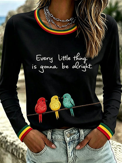 T-shirt pour femmes «Tout va bien se passer»
