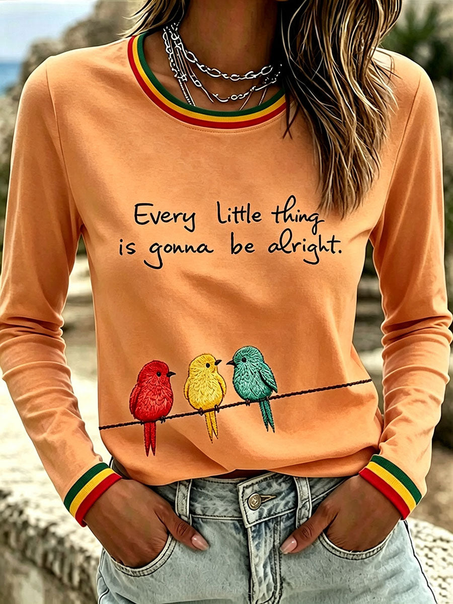 T-shirt pour femmes «Tout va bien se passer»