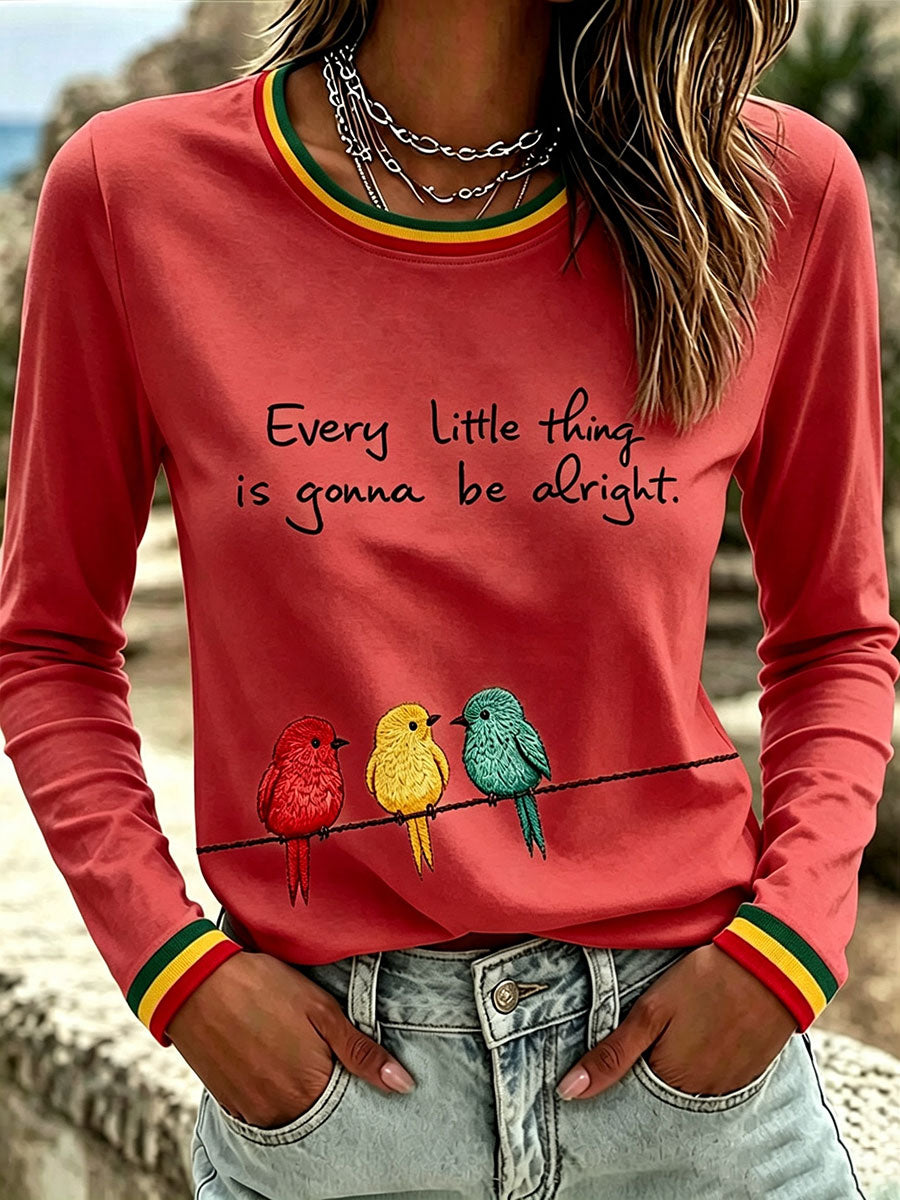 T-shirt pour femmes «Tout va bien se passer»