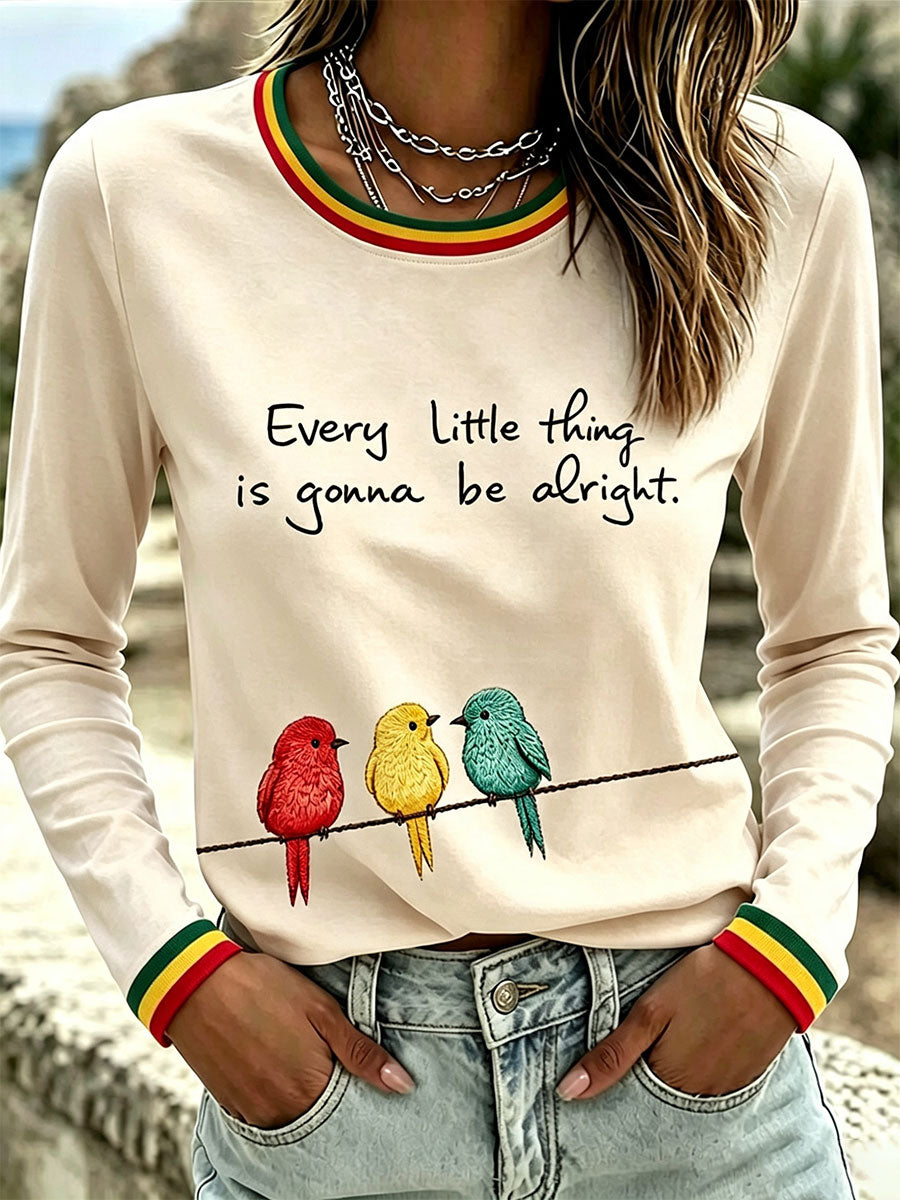 T-shirt pour femmes «Tout va bien se passer»